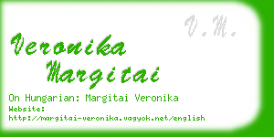 veronika margitai business card